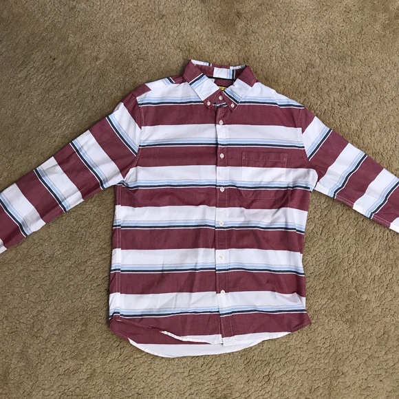 Striped causal button down shirt - Picture 4 of 4